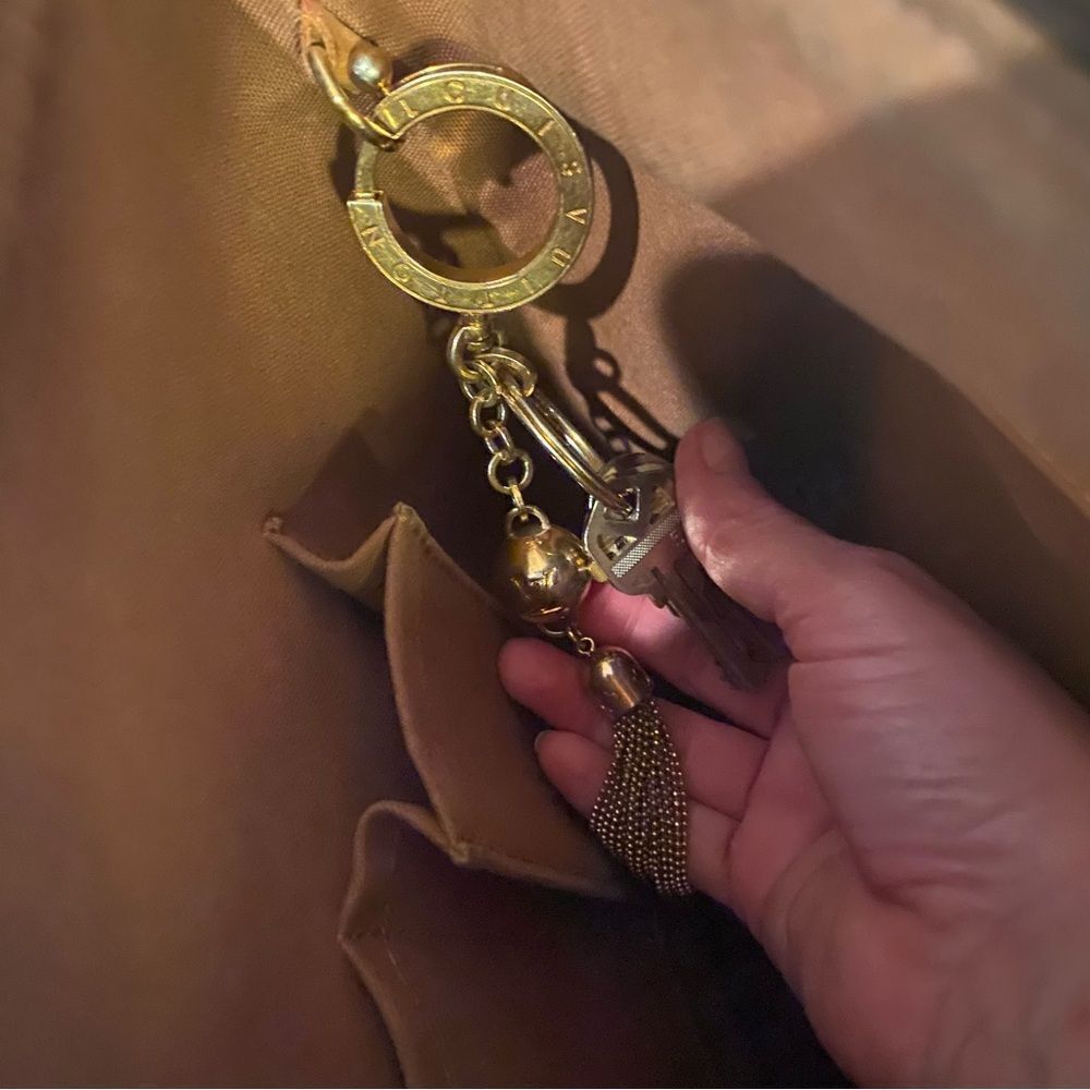 Louis Vuitton Gold Porte Cles Swing Tassel Bag Charm - Picture 10 of 14